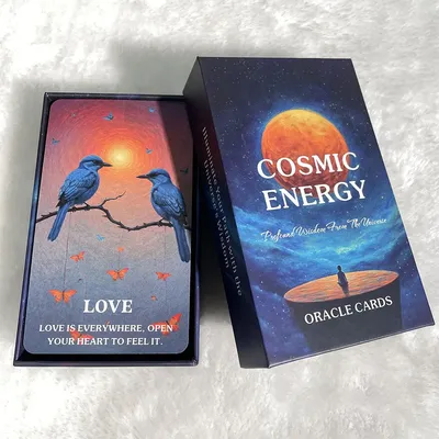 Cosmic Energy Oracle Cards, Spirit Tarot Cards, Universe Wisdom Tarot Deck, Unknown Power Oracle