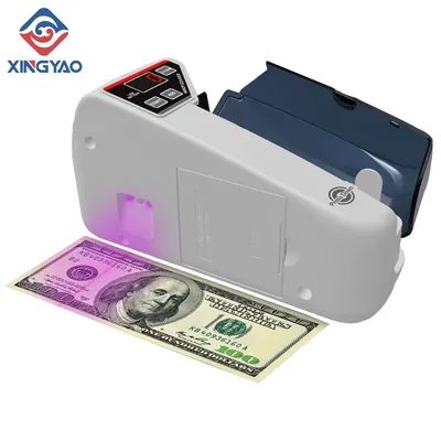 UV Fake Notes DetectorV30 Mini Portable Handy Money CheckerMachine For Cash and Banknote Paper