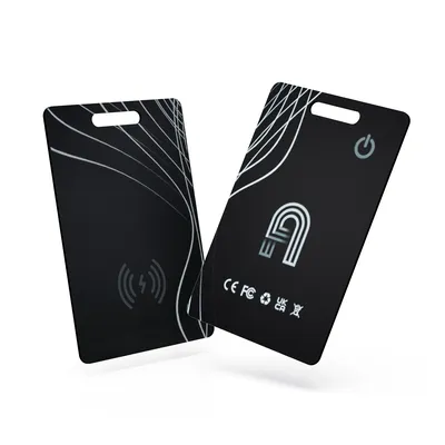 New Bluetooth Wallet Tracker Card 1.8mm thin Wireless Charging Works with Apple Find My (iOS Only)
