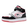 Sneaker KANGAROOS "K-CP Dunkin Mid EV", Gr. 31, schwarz-weiß (jet schwarz, weiß), Synthetik, Textil, sportlich, Schuhe