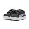 Sneaker PUMA "Carina Street Blurry Dreams Sneakers Mädchen", Kinder, Gr. 27, schwarz lavender alert pink fruit lila, Obermaterial: Synthetik, Textil; Futter: Textil; Innensohle: Textil; Laufsohle: Gummi, Schuhe