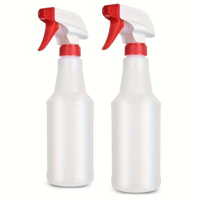 TEMU 2pcs Heavy-duty Leak-proof Spray Bottles With Adjustable Nozzle - Ideal For , Plants, Pets, , Vinegar &