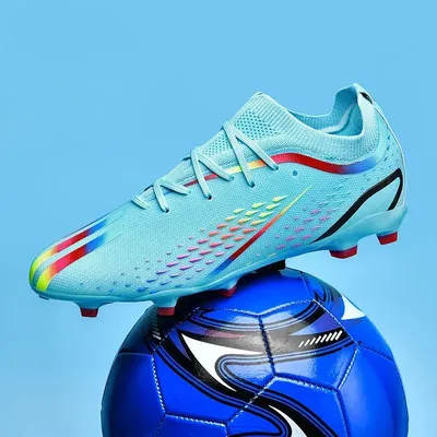 New Men Soccer Shoes Adult Kids Comfortable Football Boots Top Quality Breathable Sport Outdoor