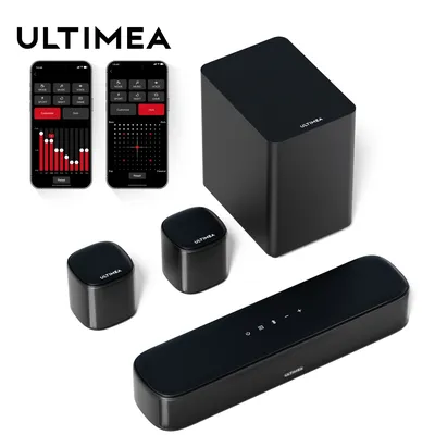 ULTIMEA 5.1 Virtual Surround Sound Bar for Smart TV, Soundbar with Surround Sound System for Home