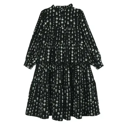 Girls Long Sleeve Dresses Fall Big Girl Dress Size 6 7 8 9 10 11 12 13 14 15 16 17 18 19 20 Year