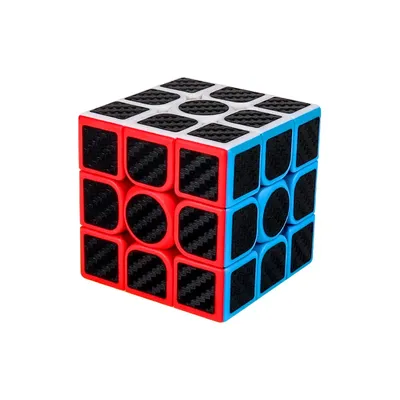 MOYU Meilong Zauberwürfel Kohlefaser 3X3 Professioneller Speedcube 3x3x3 Geschwindigkeitspuzzle Image