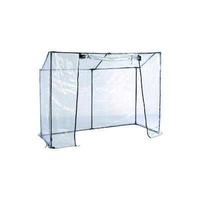 Lex Gewächshaus Treibhaus Foliengewächshaus Metallrohre PVC Folie 200x77x150cm Image