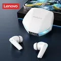 Auricolare originale Lenovo XT53 Aggiornamento wireless Cuffie Bluetooth 5.4 Cuffie con riduzione del rumore Auricolari LED Cuffie da gioco a bassa latenza