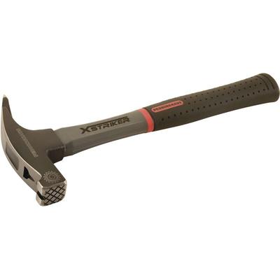 FP - peddinghaus Sicherheits-Lattenhammer schwarz 600g Glasfaserstiel, Zimmermannshammer inkl. Image