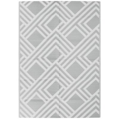 Outdoor-Teppich Grau 140x200 cm pp Vidaxl 511520 Image