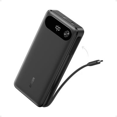 Anker Powerbank (20K, 87W, Integriertes USB-C Kabel) Image