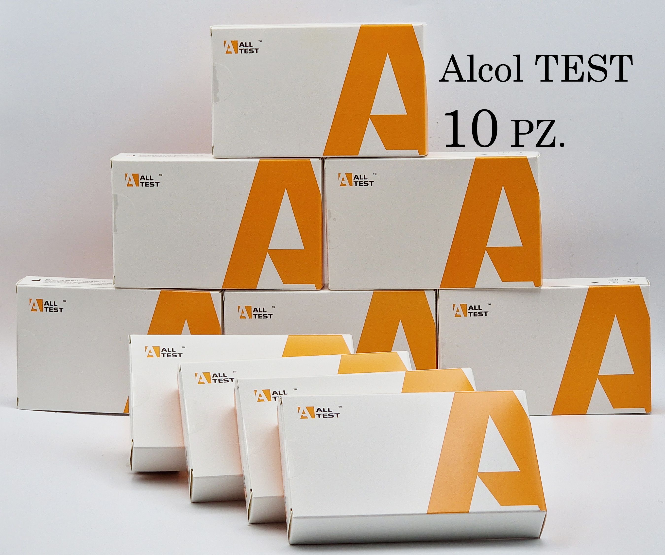 ALLTEST Alcol Test Salivare 10 Pezzi 1 St