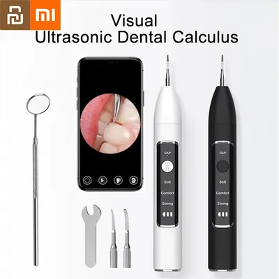 Youpin Xiaomi Visual Dental Calculus Remover Teeth Plaque Scaler Stain Clean Electric Tooth Stone