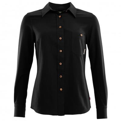 Aclima - Women's Meander Tie Front Shirt - Bluse Gr L schwarz Image