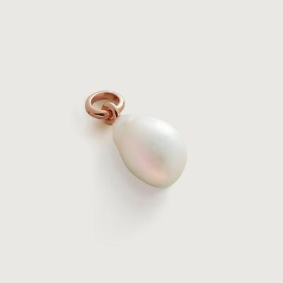 Rose Gold Baroque Pearl Pendant Pearl
