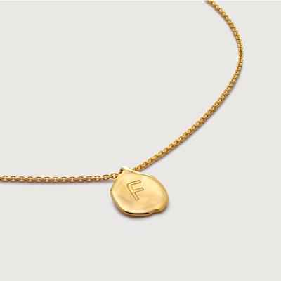 Gold Siren Petal Chain Necklace