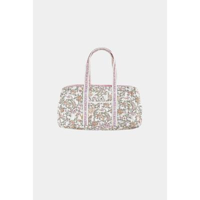 36H Bilbao Weekend Bag in Floral Print Canvas