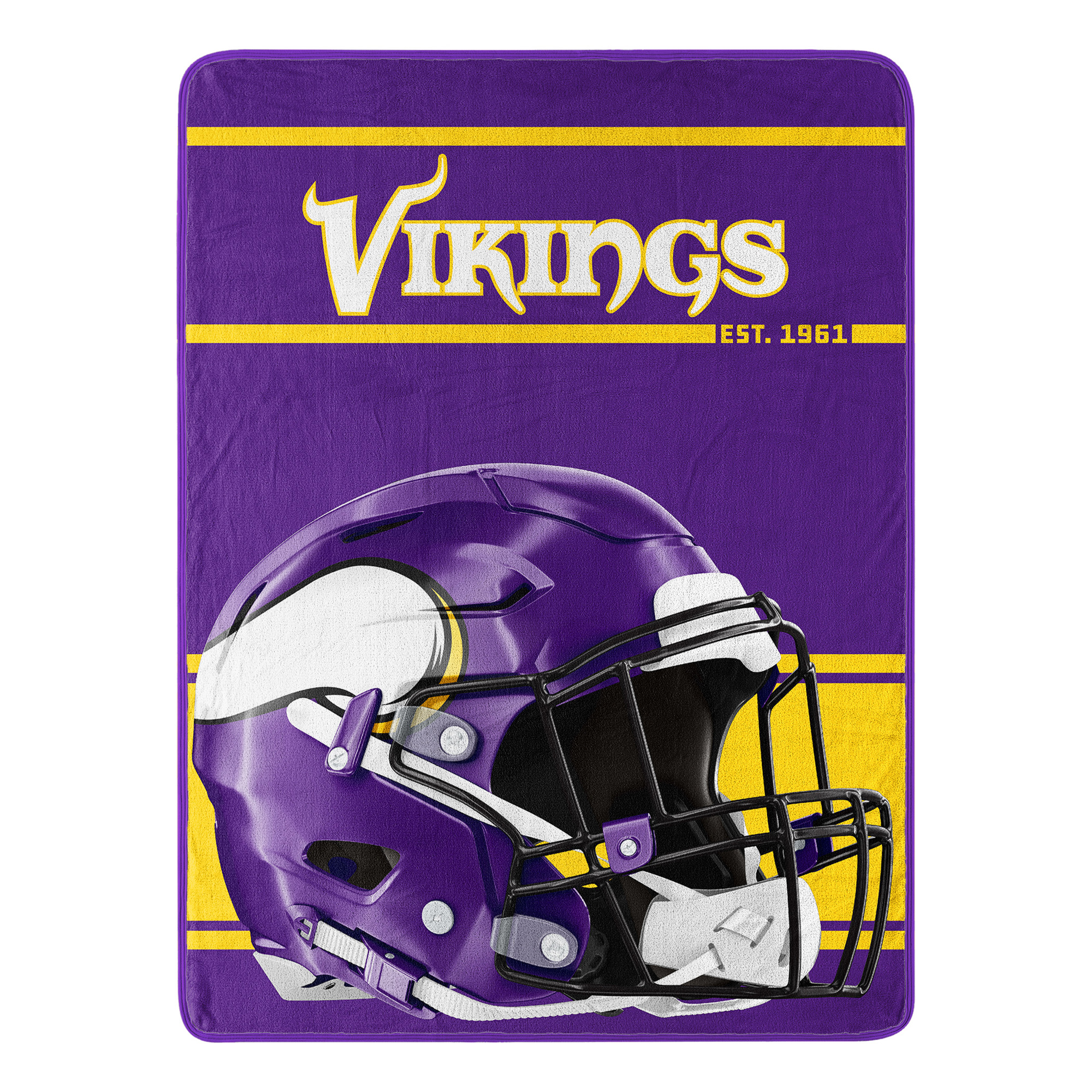 Minnesota Vikings Micro Raschel Helmüberwurf Image