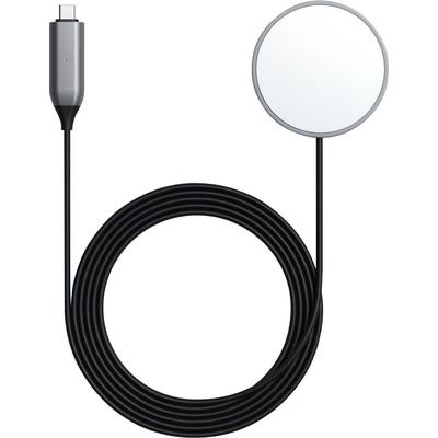 SATECHI Smartphone-Ladegerät "Magnetic Wireless Charging Cable", grau, Ladegeräte Image