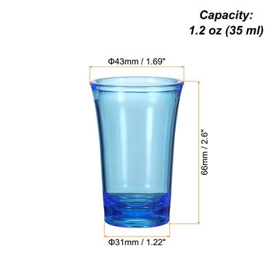 1pcs Shot Glasses 1.2oz Polystyrene for Cocktail