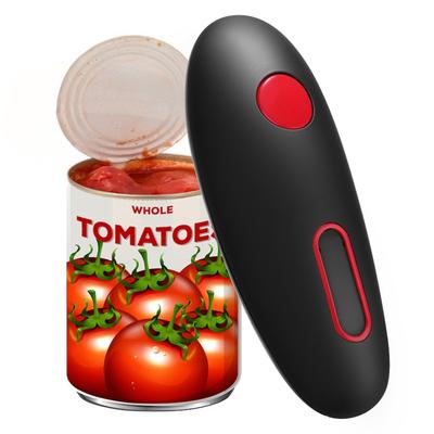 TEMU Automatic Can Opener For Seniors, Arthritis Patients And Chefs, Can Opener, Flat And Smooth, For All Sizes Of Round Cans, Plastic Image