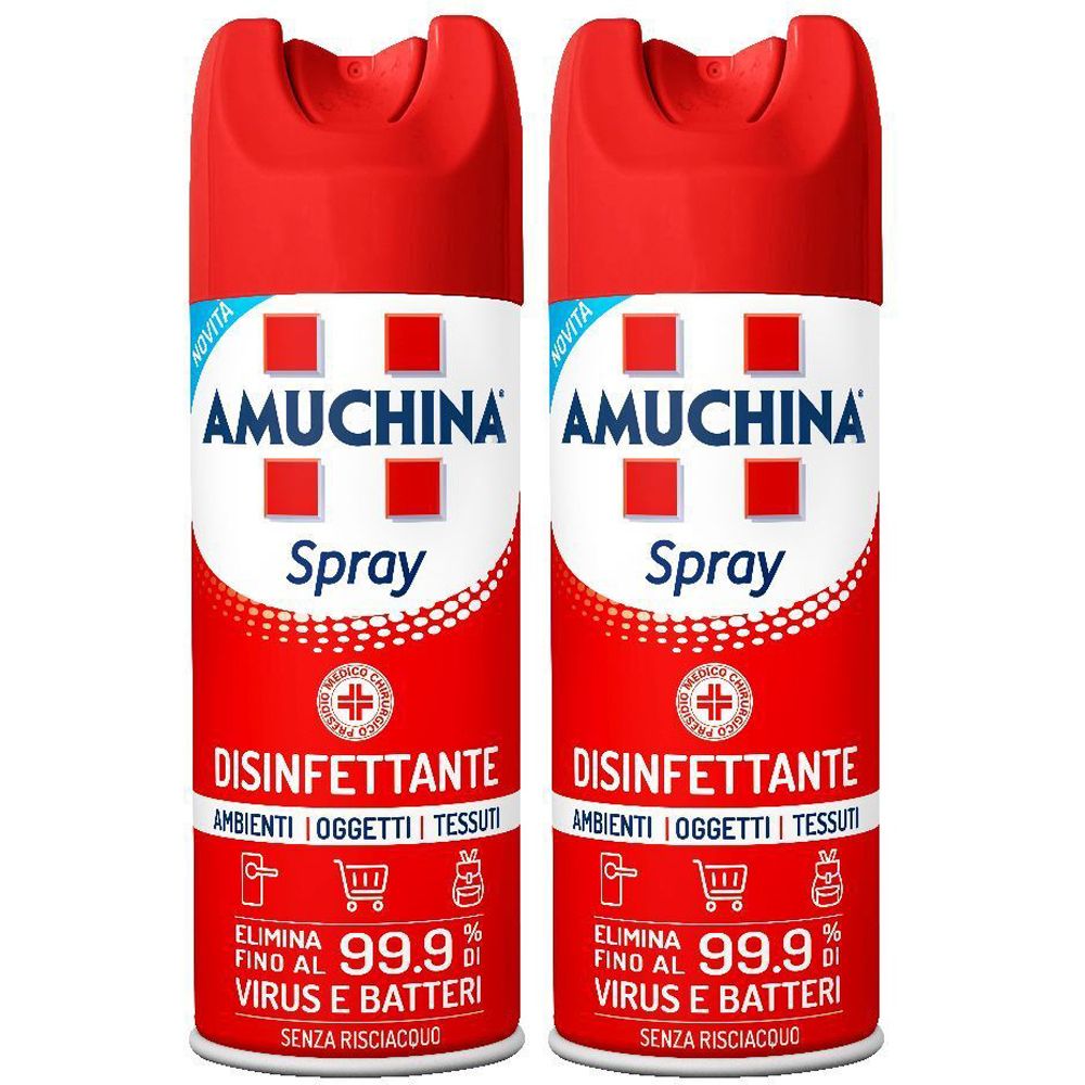 Amuchina Spray Disinfettante Set da 2 2x400 ml