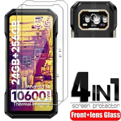 Protective Glass Case For Ulefone Armor 27 27T Pro Tempered Glass For Ulefone Armor 27 27T Pro Lens Glass Film Protector