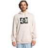 Kapuzensweatshirt DC SHOES "DC Star", Herren, Gr. M, gelb (moonbeam), 55% gekämmte Baumwolle, 25% Baumwolle, 20% Polyester, Langarm, Sweatshirts