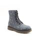 Heavenly Feet JUSTINA2 New Bee Print Womens Lace Up Boots Ocean - Blue - Size UK 8 | Heavenly Feet Sale | Discount Designer Brands
