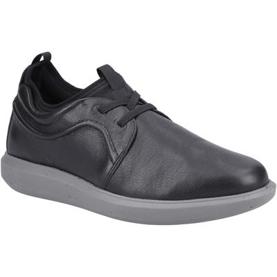 Hush Puppies Niles Leder Herren Schwarz Schnürschuhe Image