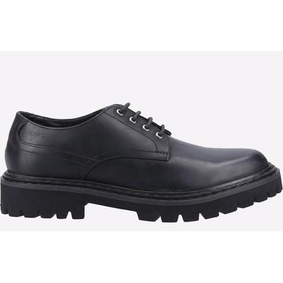 Base London Wick Schwarze Herren-Schnürschuhe Aus Leder Image