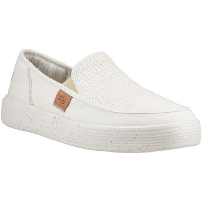 HEYDUDE Sunapee Küstenlinie Baumwollmischung Herren Knochen Loafers Image