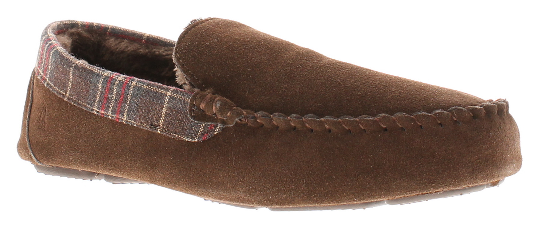 Hush Puppies Andreas Wildleder Herren Hausschuhe In Braun