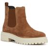 Geox D Iridea Leder Damen Braun Stiefel