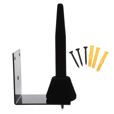 1 Set Flute Clarinet Display Holder Wall-mounted Iron Flute Clarinet Support