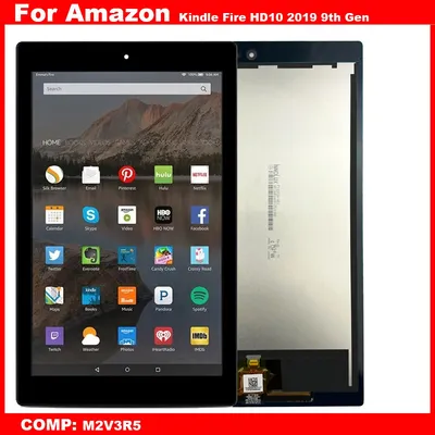 LCD Display 10.1 inch For Amazon Fire HD10 2019 HD 10 9th Gen M2V3R5 LCD Display Touch Screen