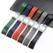 Rubber Watch Strap for Rolex GMT Daytona Submariner Diver Silicone Watch Band Replacement Green