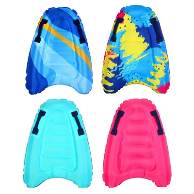 Portable Inflatable Surfboard Body Board Adult Children Learn To Swimming Light Kick Board With