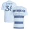 Ryan Schewe Men's adidas Light Blue Sporting Kansas City 2025 One KC Replica Custom Jersey