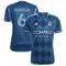 Nemanja Radoja Men's adidas Navy Sporting Kansas City 2024 Diamonds Our Forever Authentic Custom Jersey