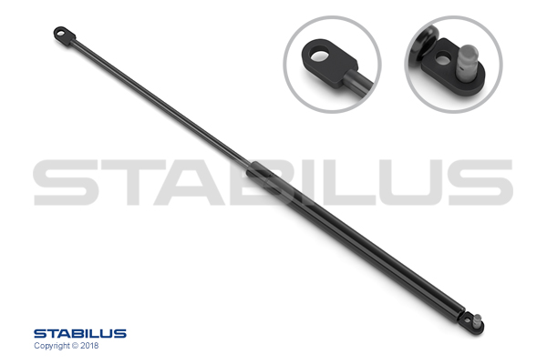 STABILUS Gasfeder, Koffer-/Laderaum // LIFT-O-MAT® 250N für SEAT XO.39661930 SE028526200B SET2425LK Image