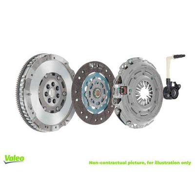 VALEO Kupplungssatz mit Zweimassenschwungrad für HYUNDAI KIA 232002F110 41421-24400 232002F301 837543