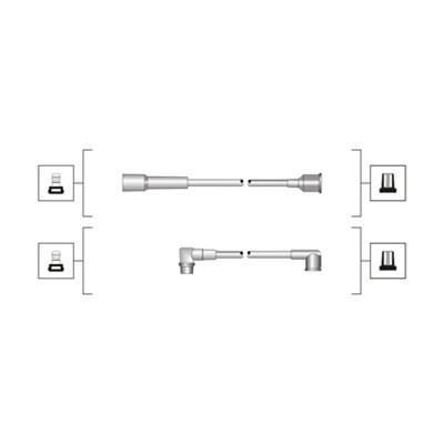 MAGNETI MARELLI Zündleitungssatz für RENAULT VOLVO 941319170067 Image