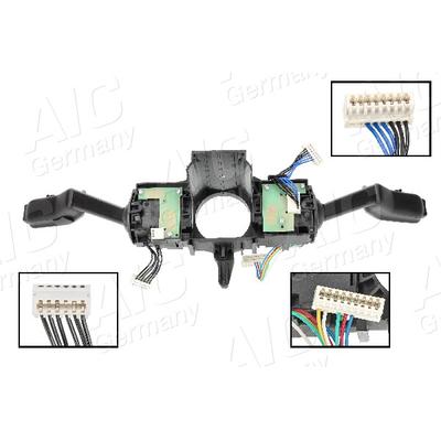 AIC Lenkstockschalter schwarz für SKODA VW SEAT VAG 5Q0953513T 71735 Image