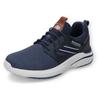 Slip-On Sneaker DOCKERS BY GERLI, Herren, Gr. 41, blau (navy, braun), Textil, Synthetik, sportlich, Schuhe, Slipper, Sneaker, mit leichter Laufsohle in Komfortweite G (weit)