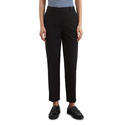 Chinohose MARC O'POLO "aus Bi-Stretch-Ware", Damen, Gr. 42, Normalgrößen, blau (deep night blau), Obermaterial: 47% Baumwolle, 46% Modal, 7% Elasthan, unifarben, casual, slim fit lang, Hosen Image