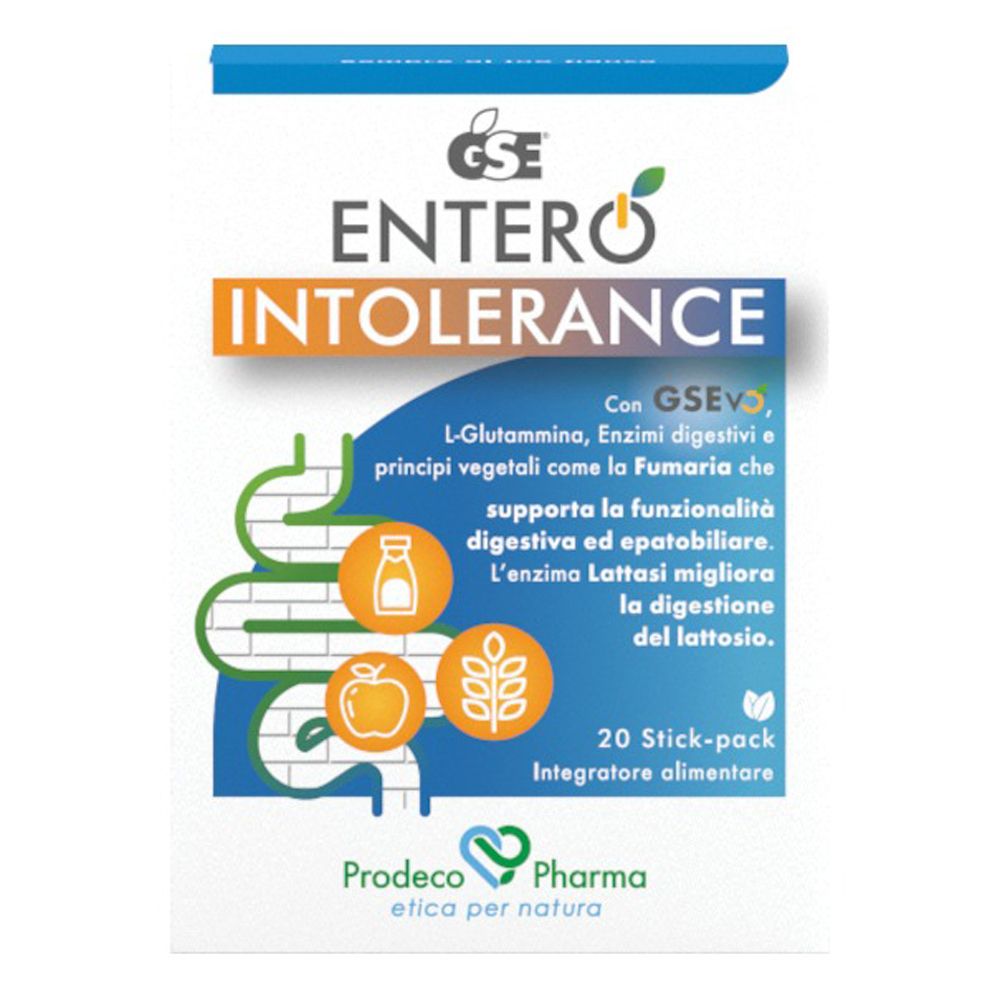 Gse Entero Intolerance 20 Stickpack 36 g Polvere per soluzione orale