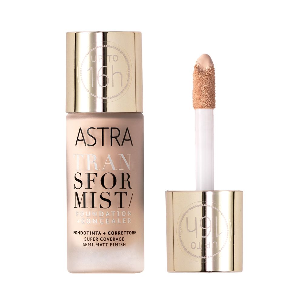 ASTRA Make-UP Transformist - Fondotinta + Correttore Tonalità 1N 1 pz