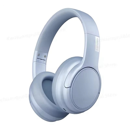 Casque Lenovo TH20 sans fil Bluetooth 5.3 Casque audio de sport pliable Écouteurs de jeu Hifi Stéréo Fone Écouteurs 2024 Nouvel cadeau de la Saint-Valentin