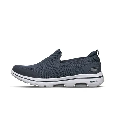 Skechers GO WALK 5 Men Casual Breathable Shoes Slip on Shoes Lightweight Mens Running Walking